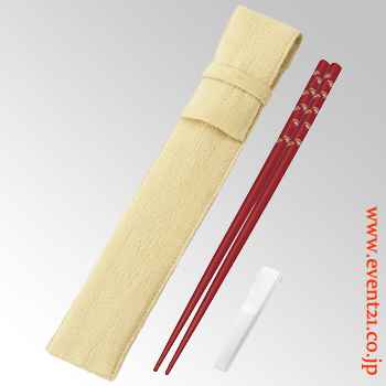 竹箸セット　扇　イメージ