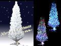White Christmas tree 