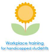 Workplace training for handicapped students