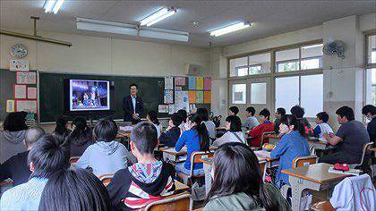 奈良市立平城中学校 総合学習講演会