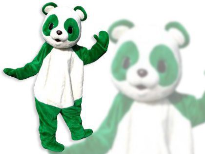 パンダ着ぐるみ(緑) レンタル