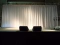 Stage back curtain