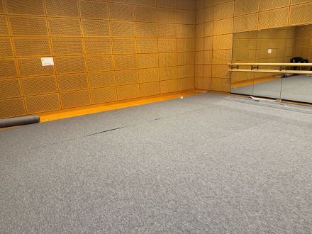 コンサートの楽屋