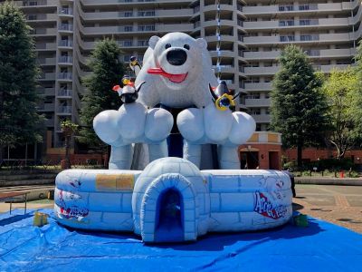 マンションの春祭り