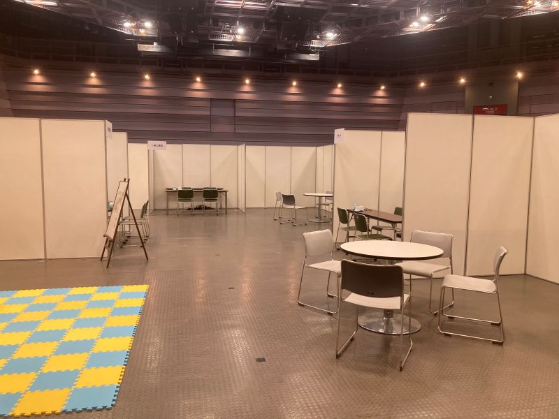 展示イベント　現場