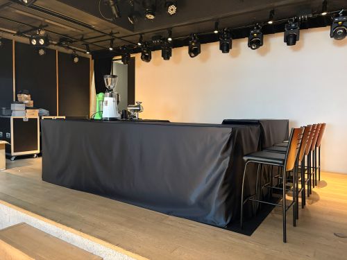 コーヒーイベント 現場設営