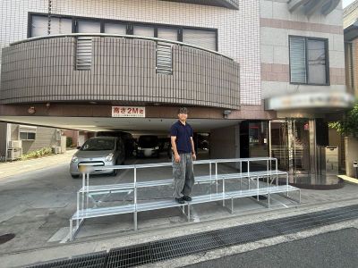 ひな壇　現場写真