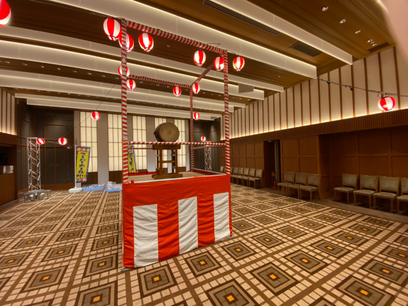 企業　社内イベント設営