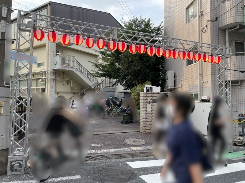 販促イベント　現場写真