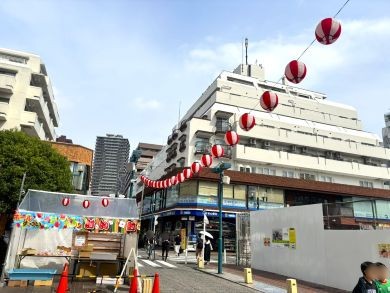 おまつり　現場写真