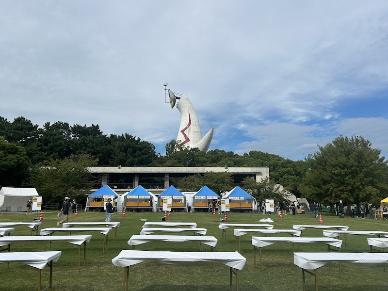 会場設営　