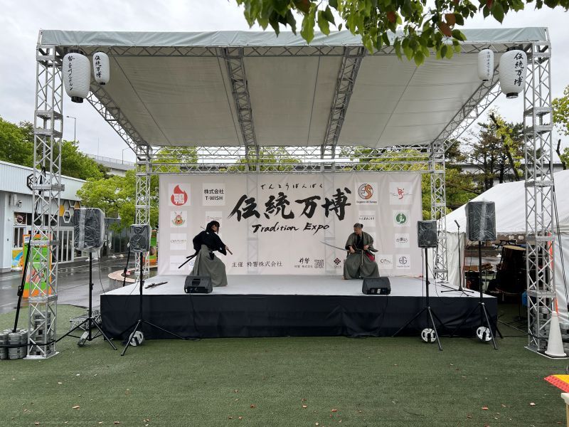 伝統博の設営事例