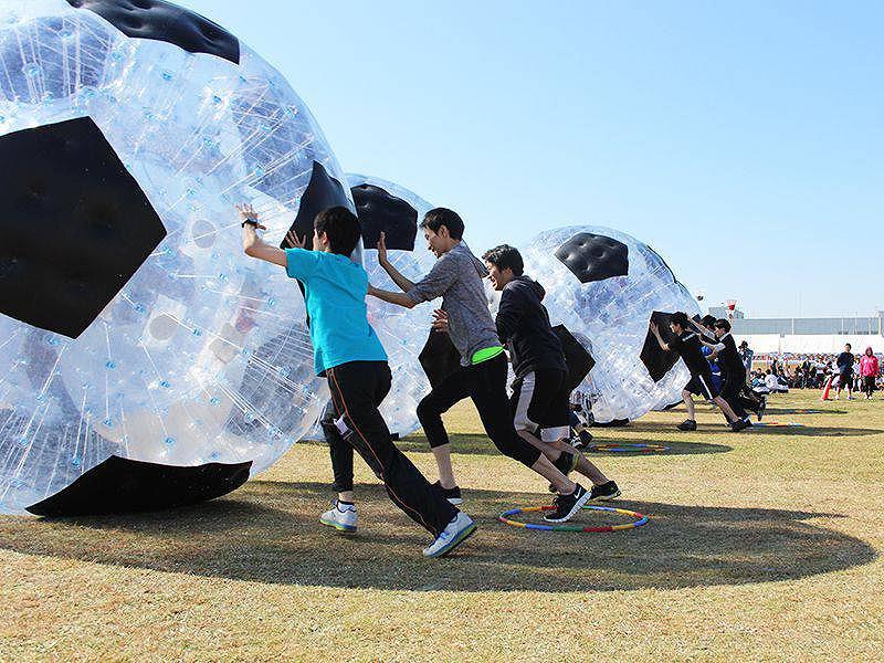 大玉バブルボールのレンタル業者なら東京 大阪 全国各地へ配送可能です！