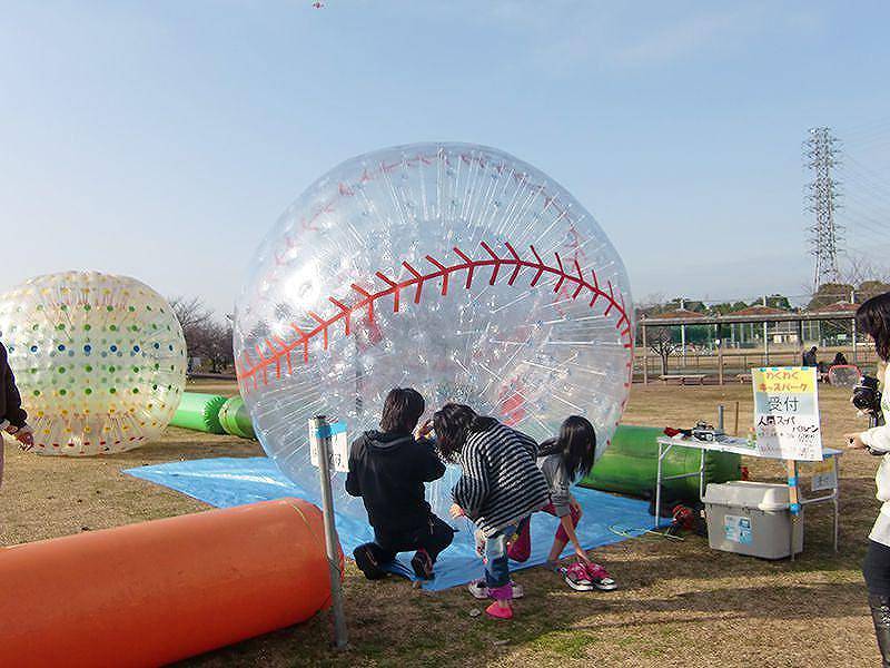 大玉バブルボール（野球） 使用風景3