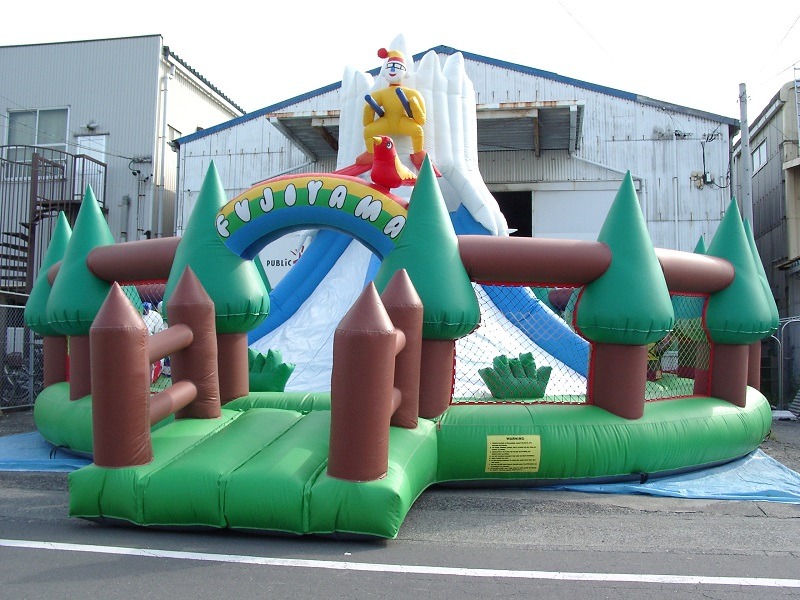 ふじやま登りエア遊具 レンタル