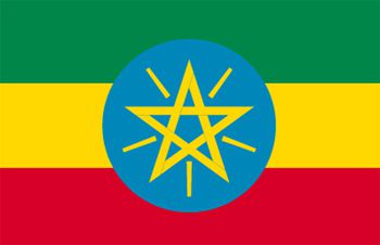 エチオピア国旗(小)