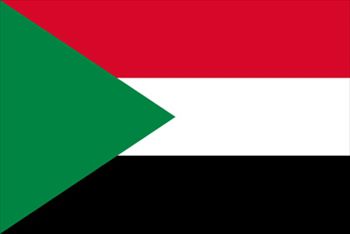 スーダン国旗(小)