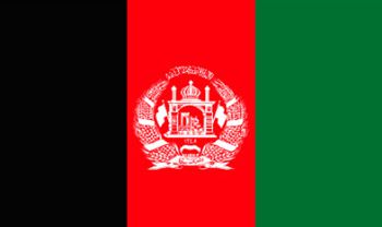 アフガニスタン国旗(小)