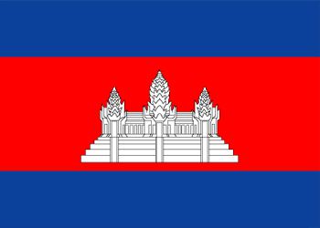 カンボジア国旗(小)