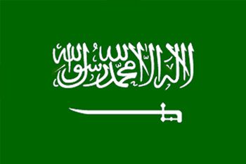 サウジアラビア国旗(小)