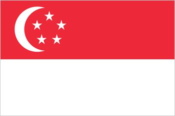 シンガポール国旗(小)