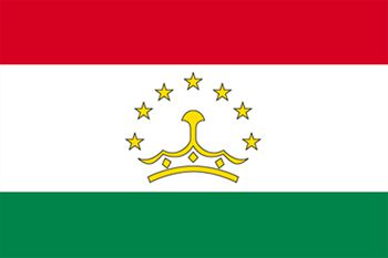 タジキスタン国旗(小)