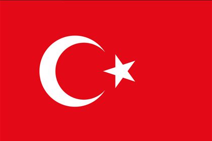 トルコ北キプロス・トルコ共和国国旗