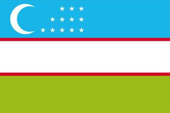 ウズベキスタン国旗のレンタル業者ならイベント21