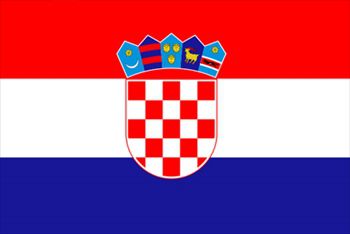クロアチア国旗(小)