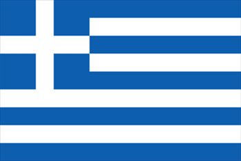 ギリシャ国旗(小)