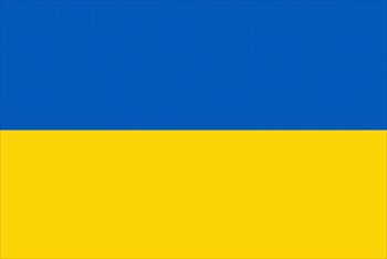 ウクライナ国旗(小)