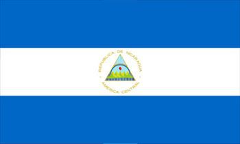 ニカラグア国旗(小)