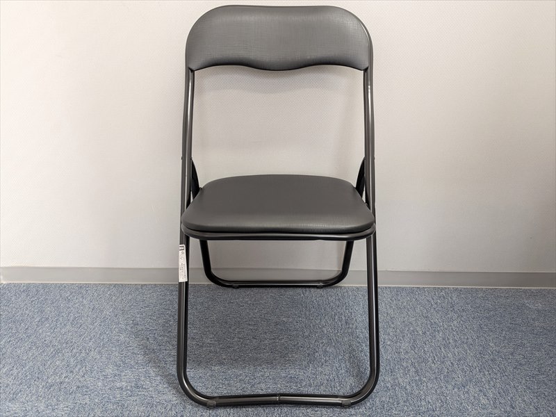 パイプ椅子(黒)Bタイプ