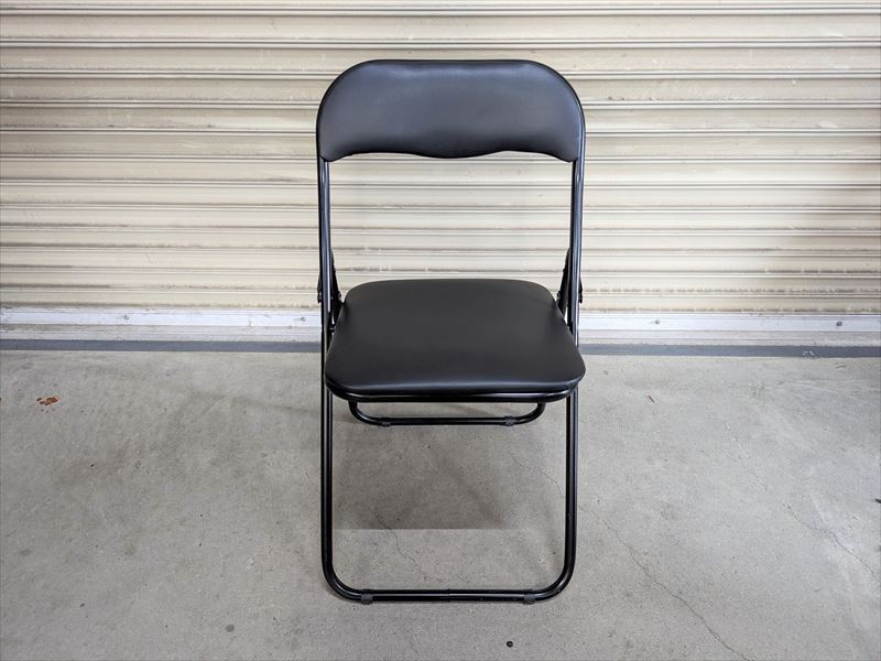 パイプ椅子(黒)Aタイプ