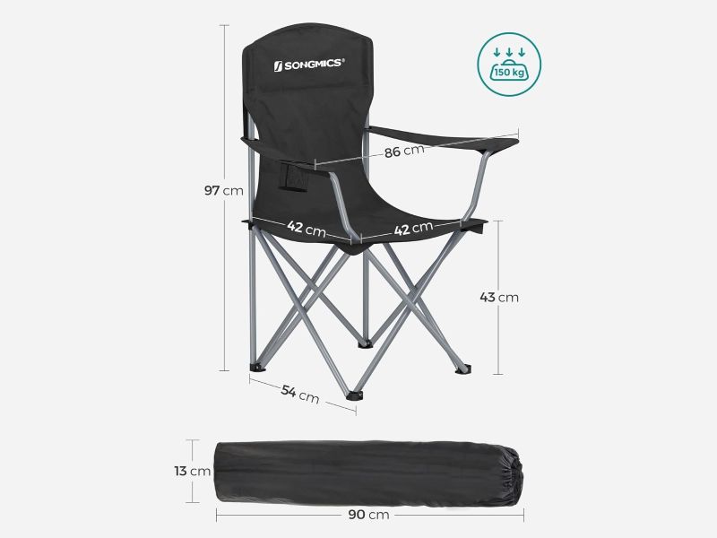 ホルダー付きアウトドアチェアセット レンタル