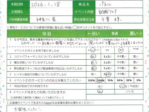 本日のピックアップアンケート