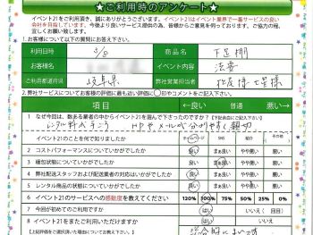 本日のピックアップアンケート