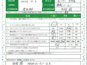 本日のピックアップアンケート