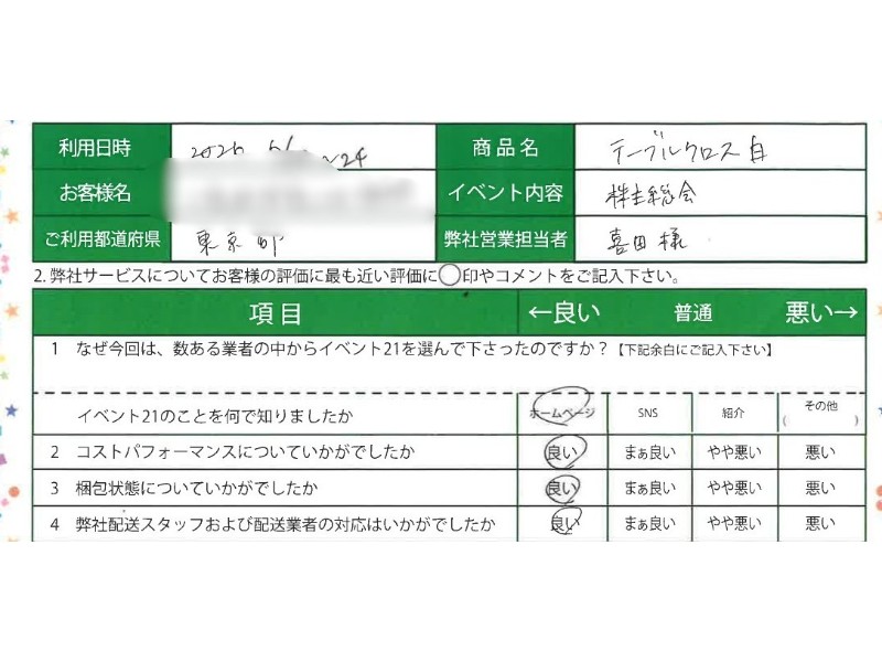 本日のピックアップアンケート