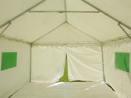災害対策テント 内部の様子