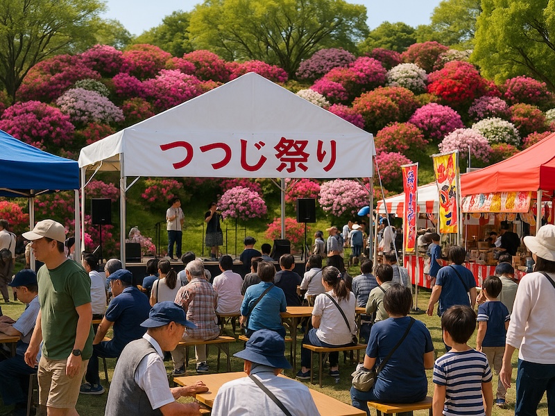 つつじ祭り レンタル