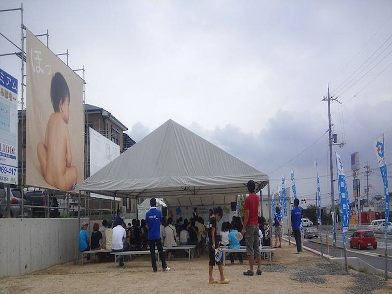 分譲地イベント レンタル