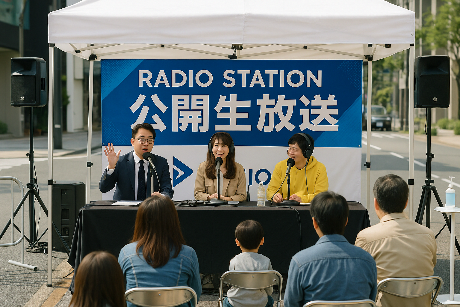 ラジオ公開生放送 レンタル