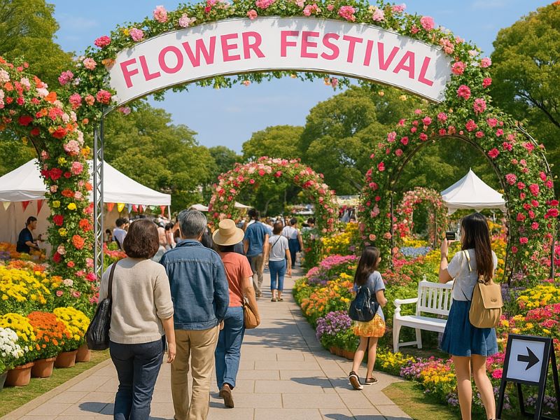 フラワーフェスティバル レンタル