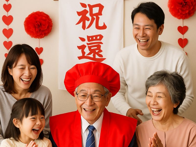 還暦祝い レンタル