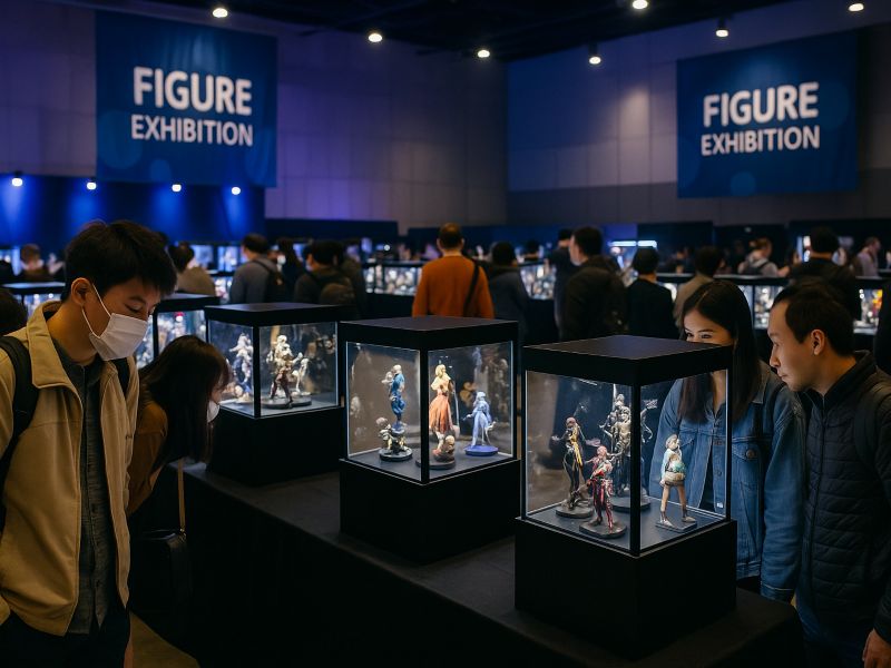 フィギュア展示 レンタル