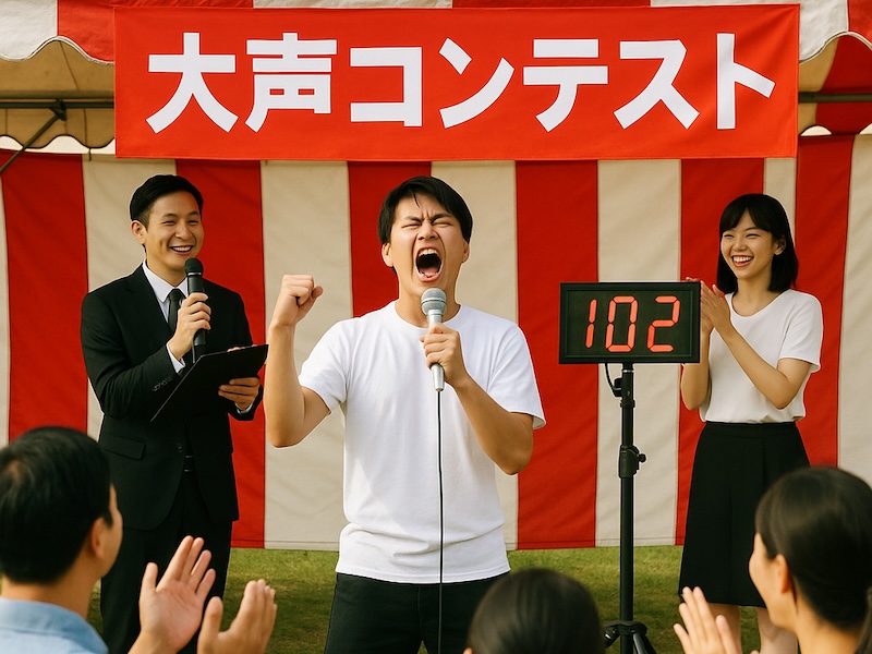大声コンテスト レンタル