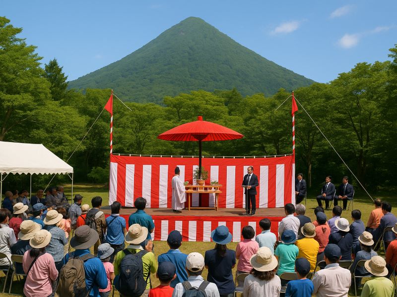 山開き祭り レンタル