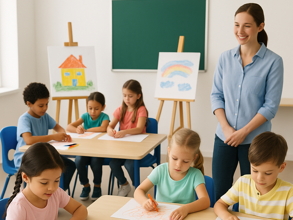 お絵かき教室 レンタル