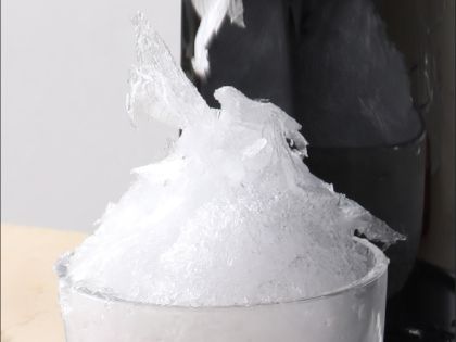 電動わた雪かき氷機　画像